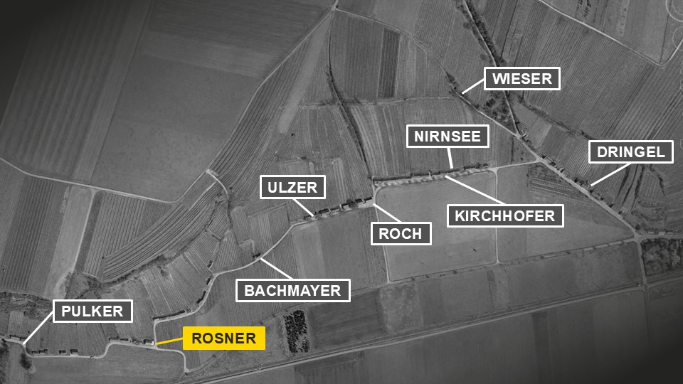 Karte Rosner Keller
